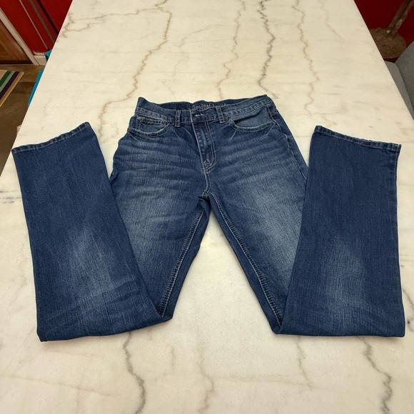 Request Classic Blue Denim Jeans - Picture 1 of 6